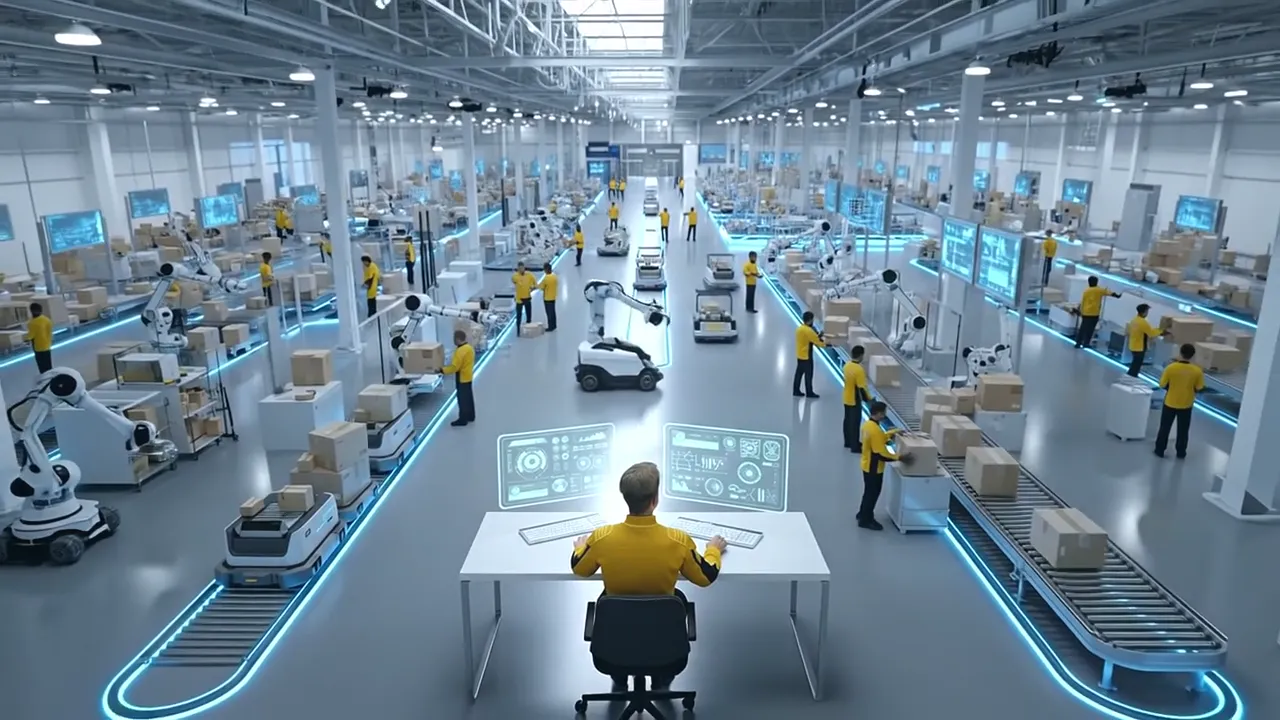 Spot del sistema de logística
