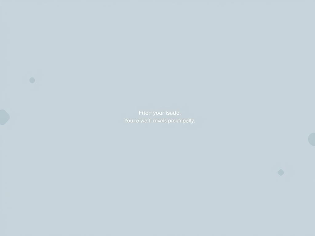 A warm, inviting web page with a friendly error message displayed prominently in the center. The page has a clean, minimalist design with a soothing color palette of soft blues and grays. In the background, a series of stylized geometric shapes in complementary tones creates a subtle pattern, adding visual interest without distracting from the main focus. The error message is presented in a clear, readable font, conveying a sense of helpfulness and empathy. The overall impression is one of professionalism and care, reassuring the user that the issue will be resolved promptly.